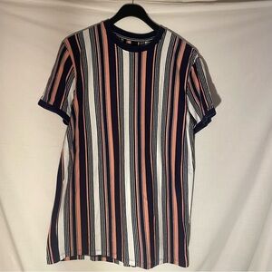 San Francisco “work shirt” Striped multi color
Men's crew neck T-Shirt Large